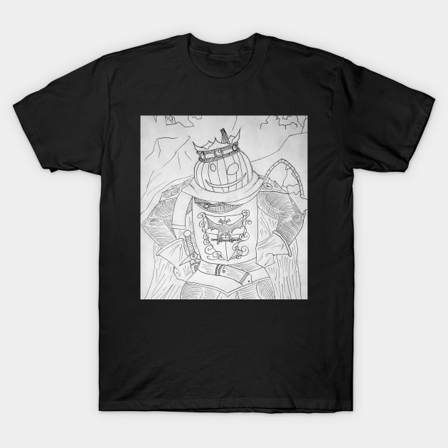 Pumpkin King - Pumpking T-Shirt by JonGrin